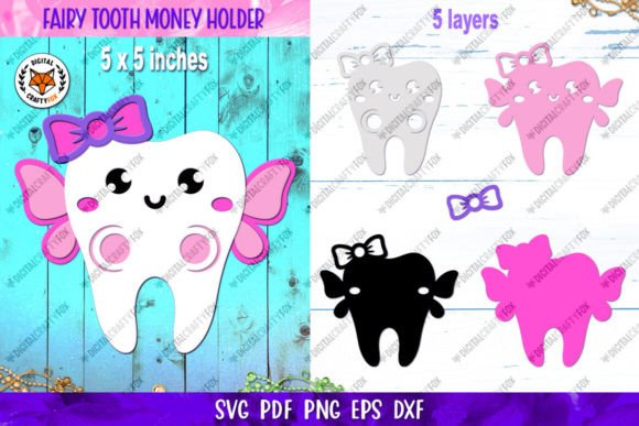 3D SVG Shapes: Tooth Fairy Money Holder Review