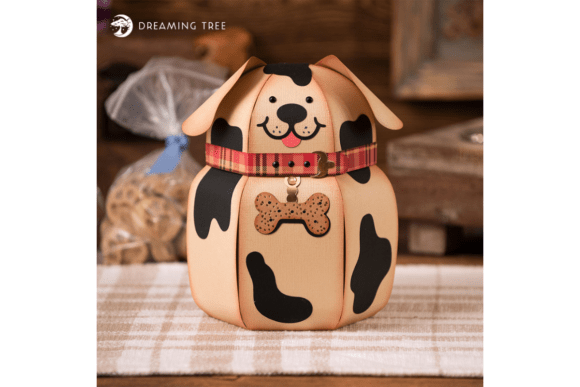Bow-Wow Cookie Jar: 3D SVG Home Décor