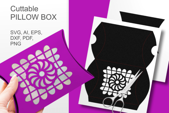 Cinco De Mayo 6 Pillow Gift Box Template: A 3D SVG Review for Gift Boxes