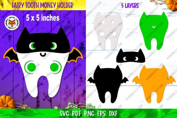 Review: 3D SVG Tooth Fairy Money Holder Shapes