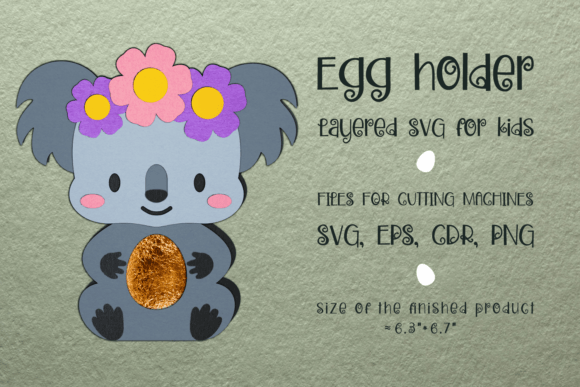 Review: Baby Koala Easter Egg Holder Design