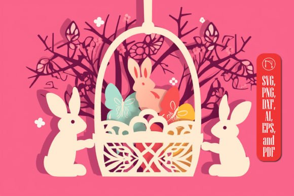 Review: Butterfly Easter Tags 3D SVG Shapes