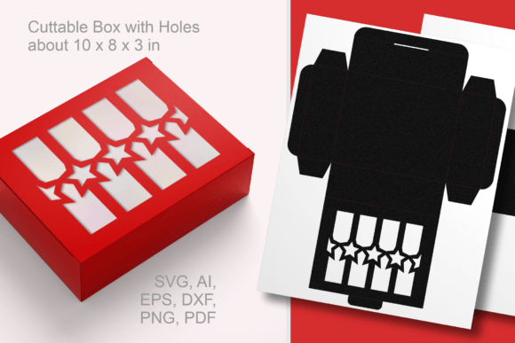 Review: Stars N Stripes Rectangular Box Template
