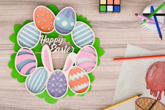 Reviewing 3D SVG Shapes for Easter Crafts