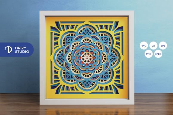 Reviewing the Flower Mandala 3D Layered Paper Cut