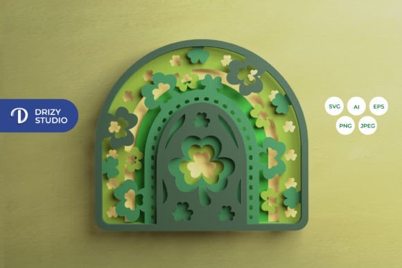 St Patrick 3D SVG Shapes Review